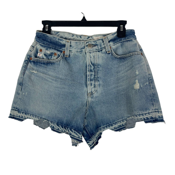 AG Adriano Goldschmeid shorts Alexxis cutoff denim - Picture 1 of 3